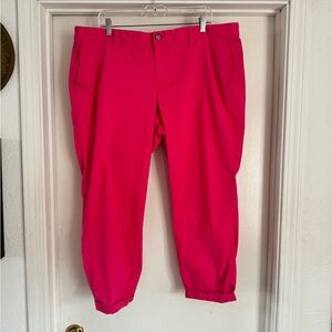 Gap Girlfriend Bright Pink Khaki’s